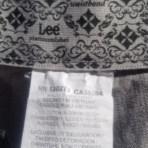 👖Gray, Lee no-gap waistband pants - Picture 3 of 3